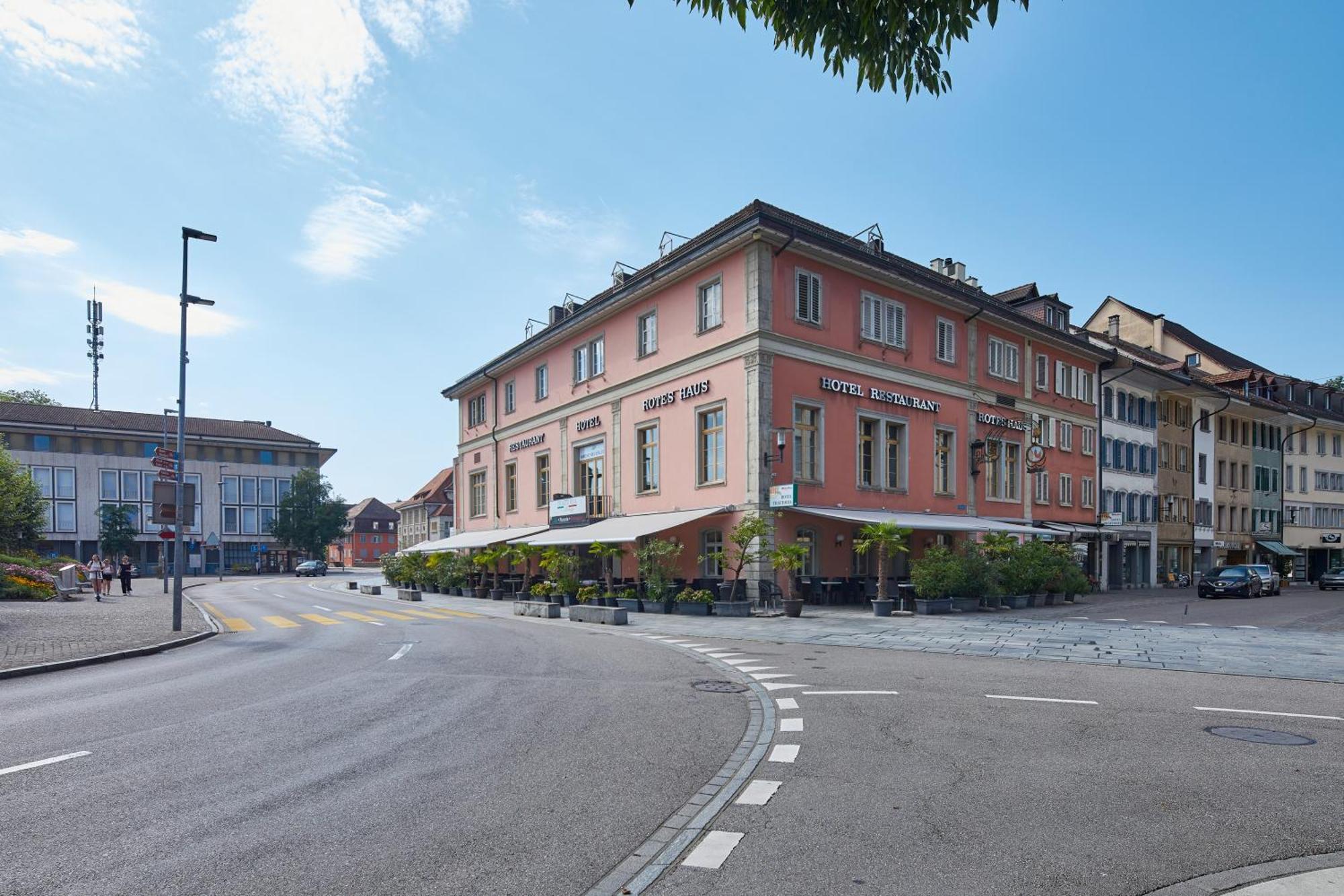 Hotel Rotes Haus Brugg  Exterior foto